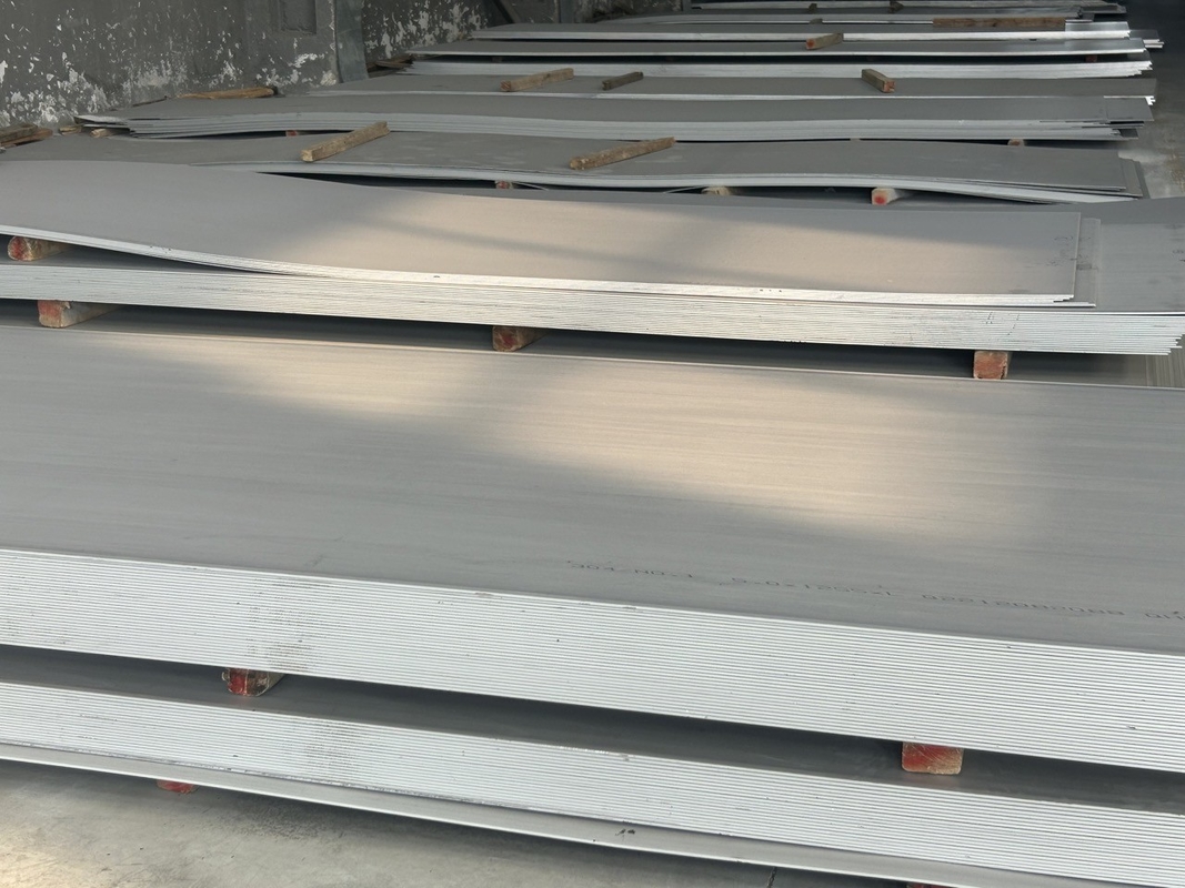 300 séries de 8K 2B de miroir de plaque d'acier de la feuille à plat 100mm d'acide inoxydable de résistance