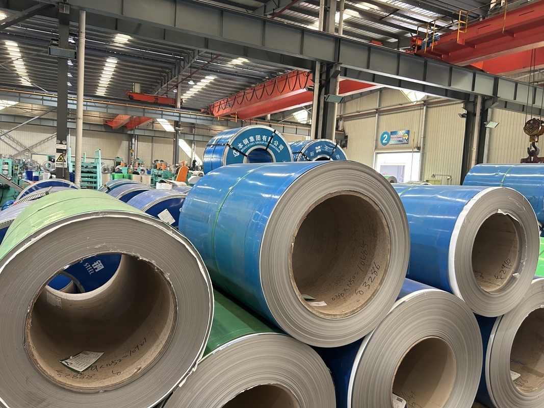 ASTM A167 310S a laminé à froid les bobines en acier le BA 2K d'épaisseur de 0.3mm - de 20mm fini